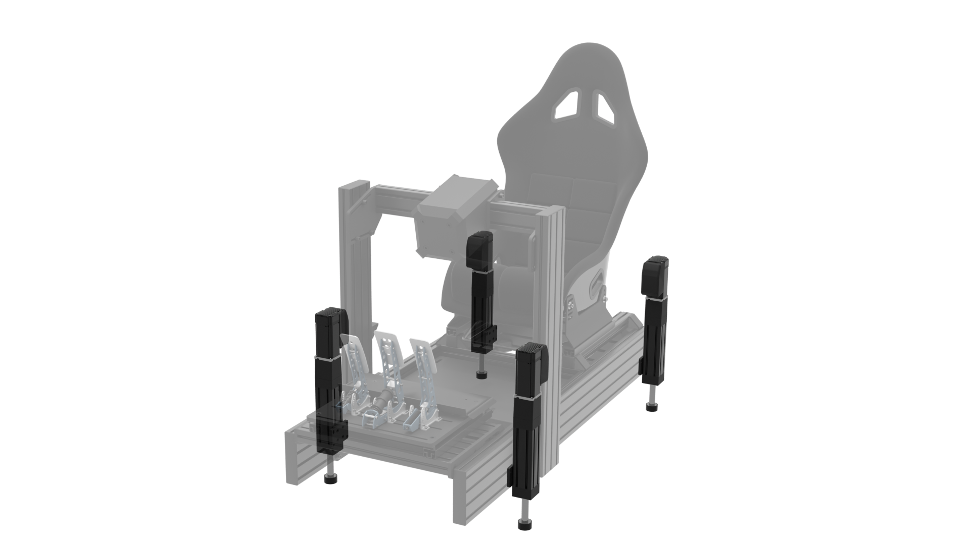 REACTOR – 3DOF Motion System for Serious Simracers – 250 mm/s actuator ...