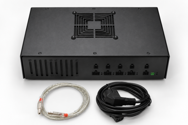 REACTOR Motion PRO – control unit and cables REACTOR Motion PRO control unit with USB and power cables