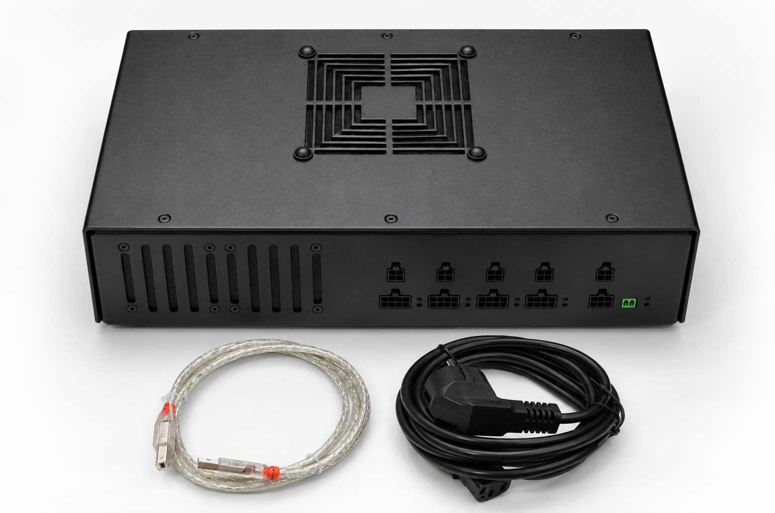 REACTOR control unit with USB and power cables